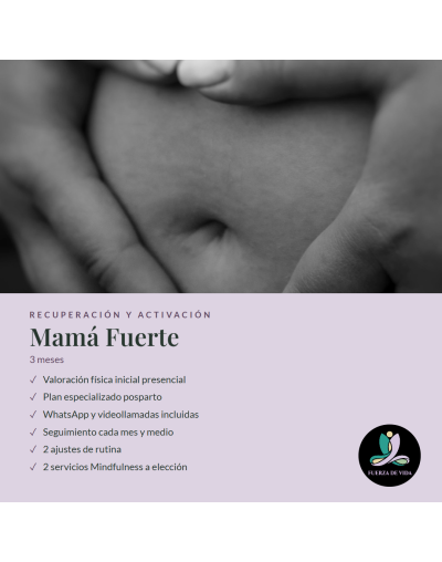 Mamá fuerte - (Plan post parto) 3 meses