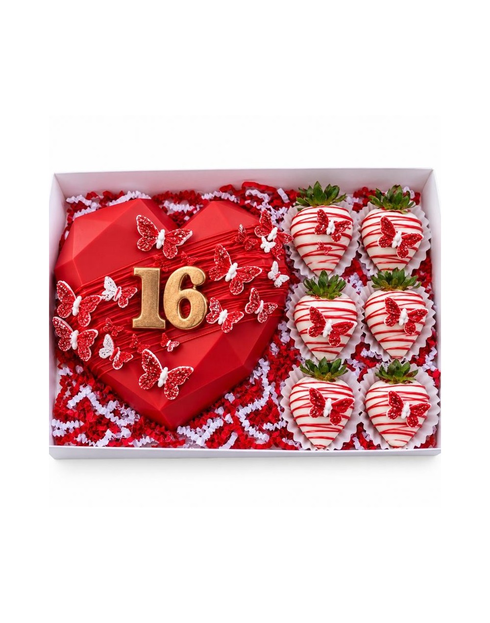 Chocopiñata con Fresas Personalizadas