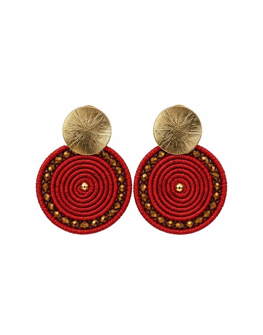 Aretes Espiral Dorada✨ 