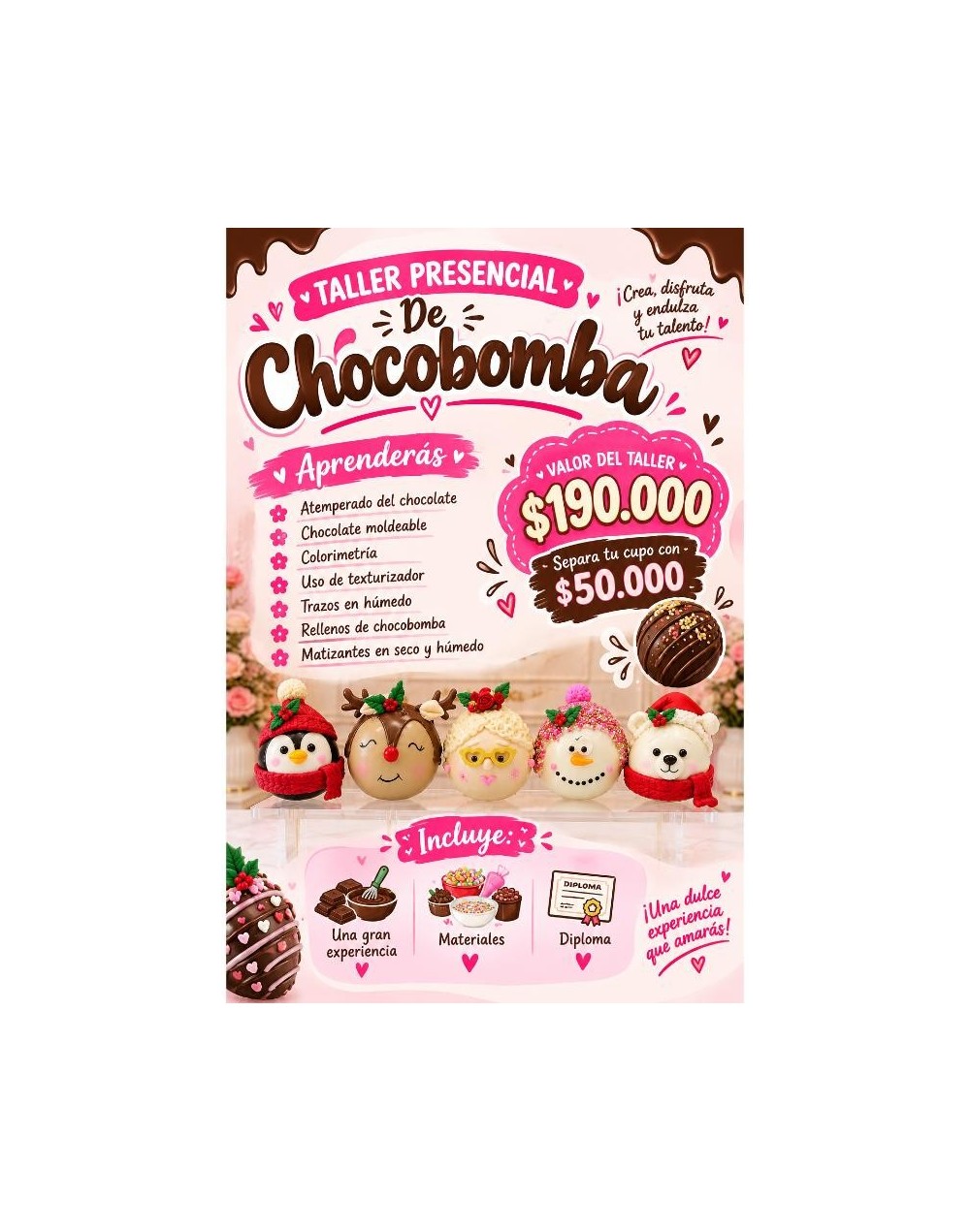 Taller de Chocobombas Personalizadas BDC
