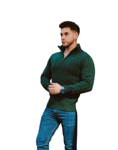 Cuello Alto Trenzado