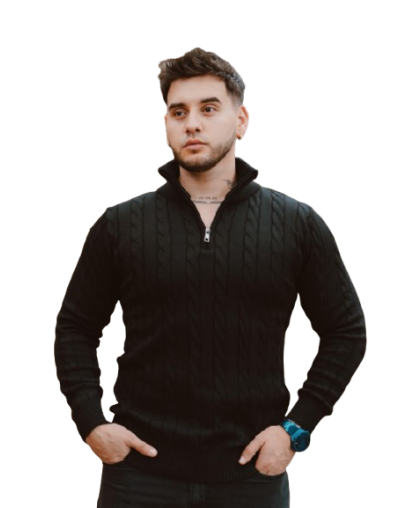 Cuello Alto Trenzado
