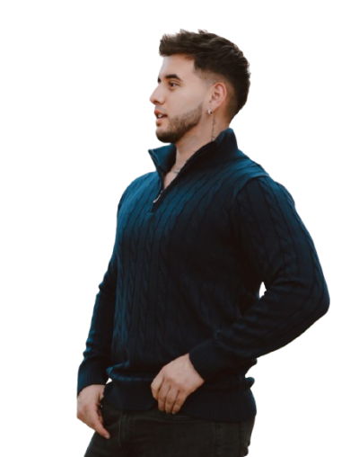 Cuello Alto Trenzado