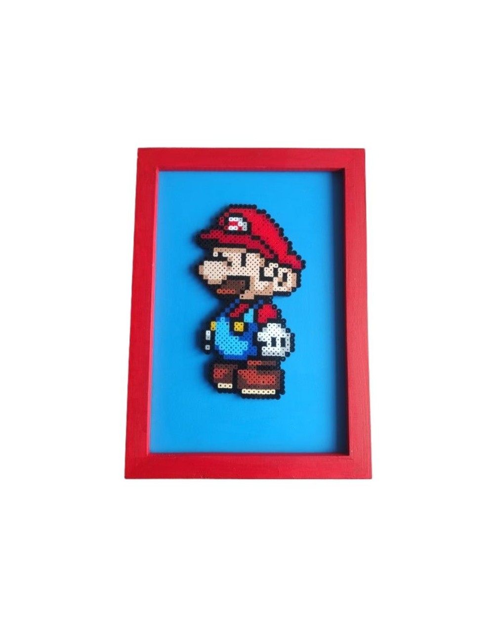 Cuadro Mario Bros pixelart