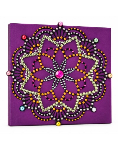 CUADRO DECORATIVO MANDALA EN PEDRERIA