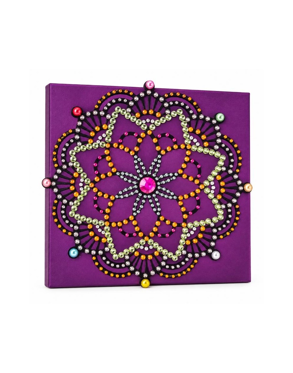 CUADRO DECORATIVO MANDALA EN PEDRERIA
