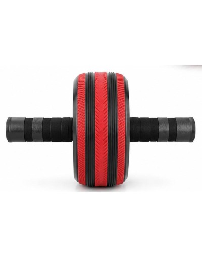 Rueda Abdominal Doble Profesional con Agarre Antideslizante