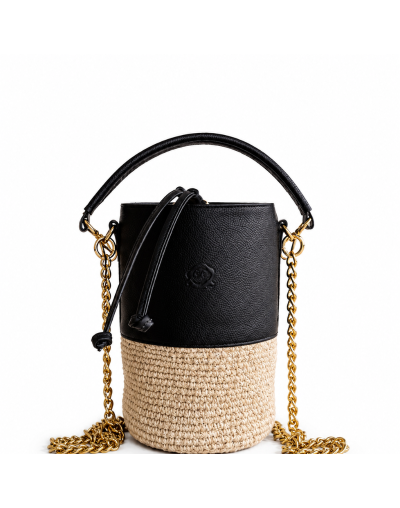  tote bucket noir