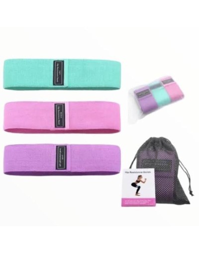 Kit x3 Bandas Elásticas Premium de Tela