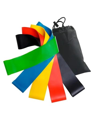 Kit x5 Bandas Elásticas de Resistencia