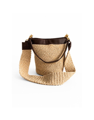Bolso bucket bandolera