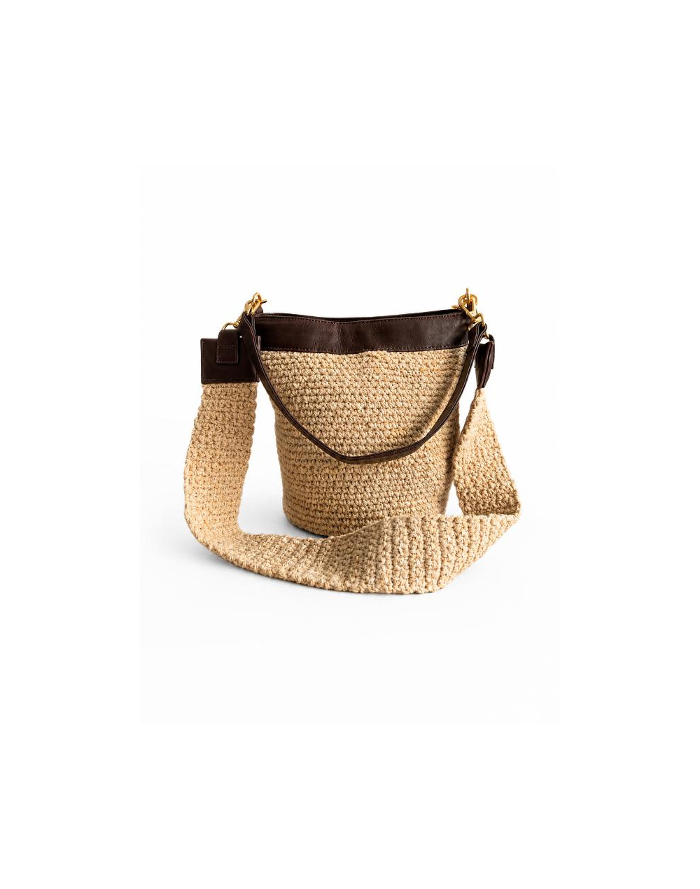 Bolso bucket bandolera