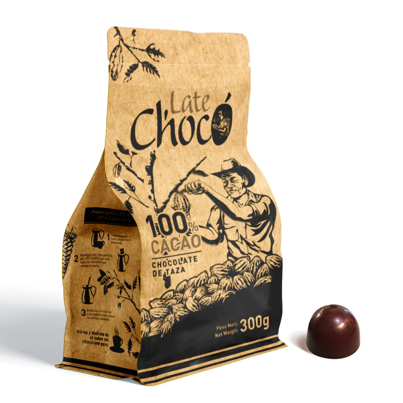 Chocolate de taza 100% cacao
