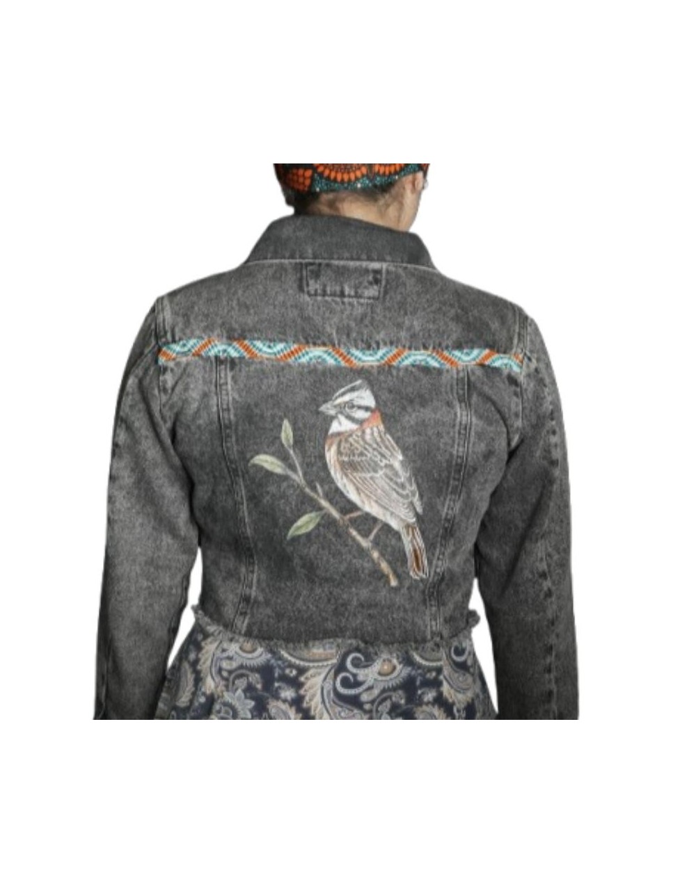 Chaqueta personalizada biodiversidad colombiana