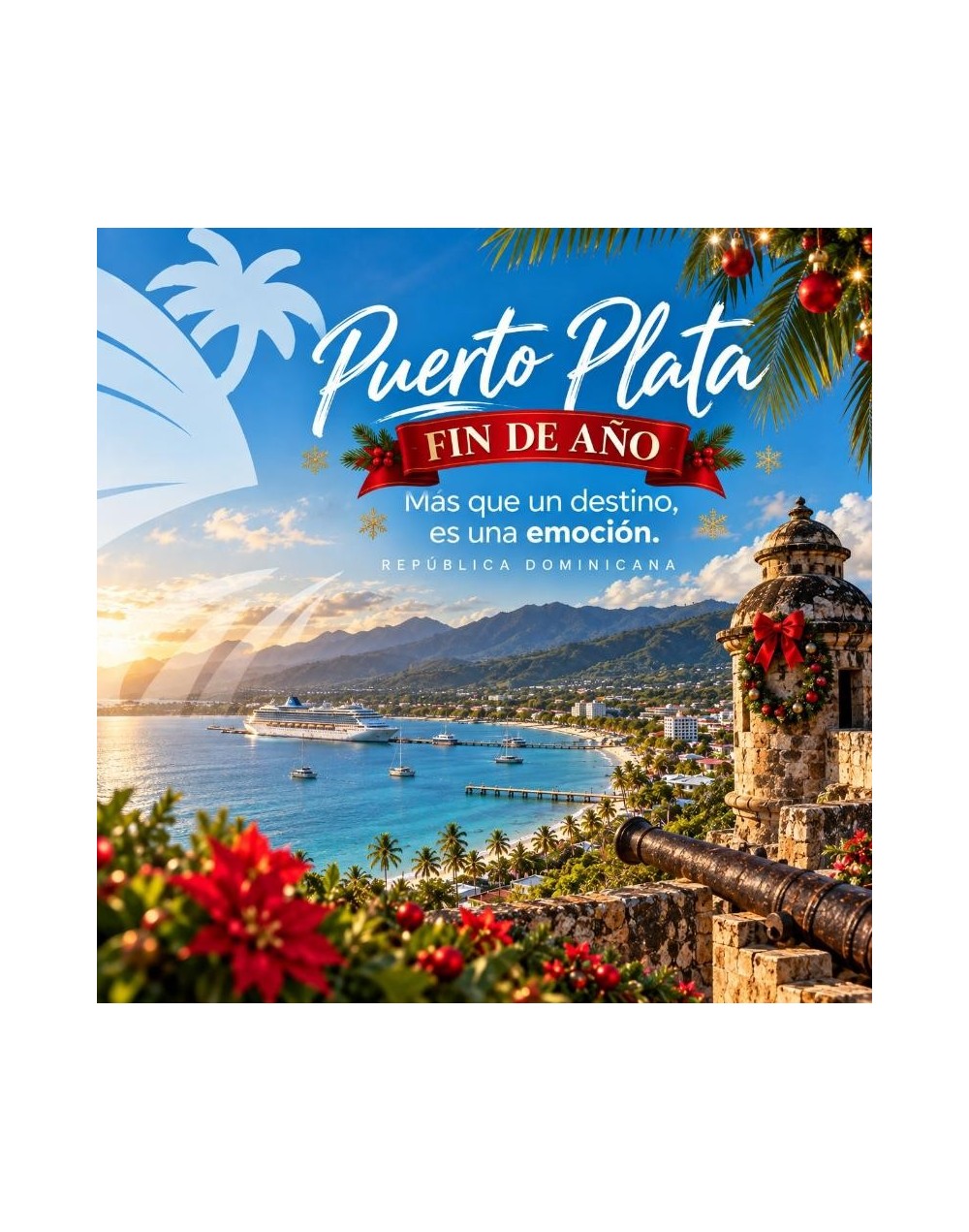 PUERTO PLATA FIN DE AÑO DEL 28 DICIEMBRE AL 01 ENERO TODO INCLUIDO