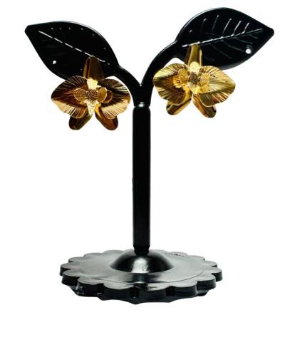 Aretes Orquídea elefante