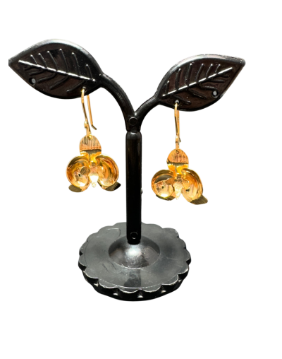 Aretes Orquídea mariposa