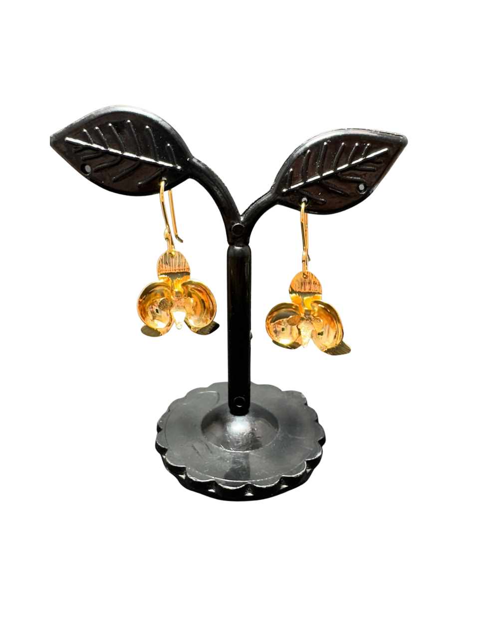 Aretes Orquídea mariposa