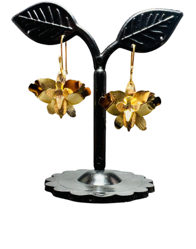 Aretes Orquídea Catleya 