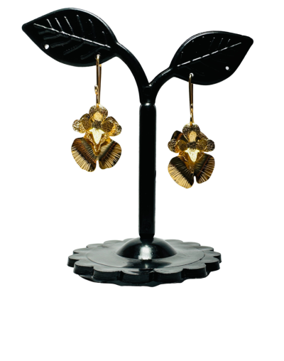  Aretes Orquídea Miltonia