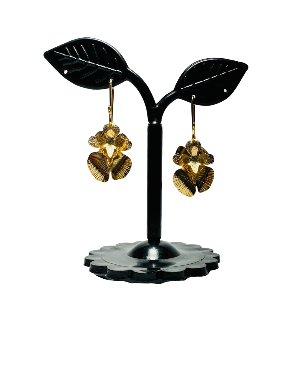  Aretes Orquídea Miltonia