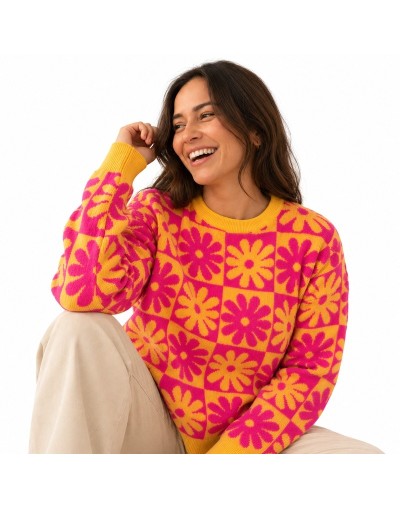 Saco Floricienta | Tejido Floral | Palenque | Saco