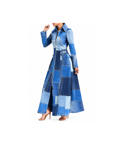Vestido tipo Gabardina 