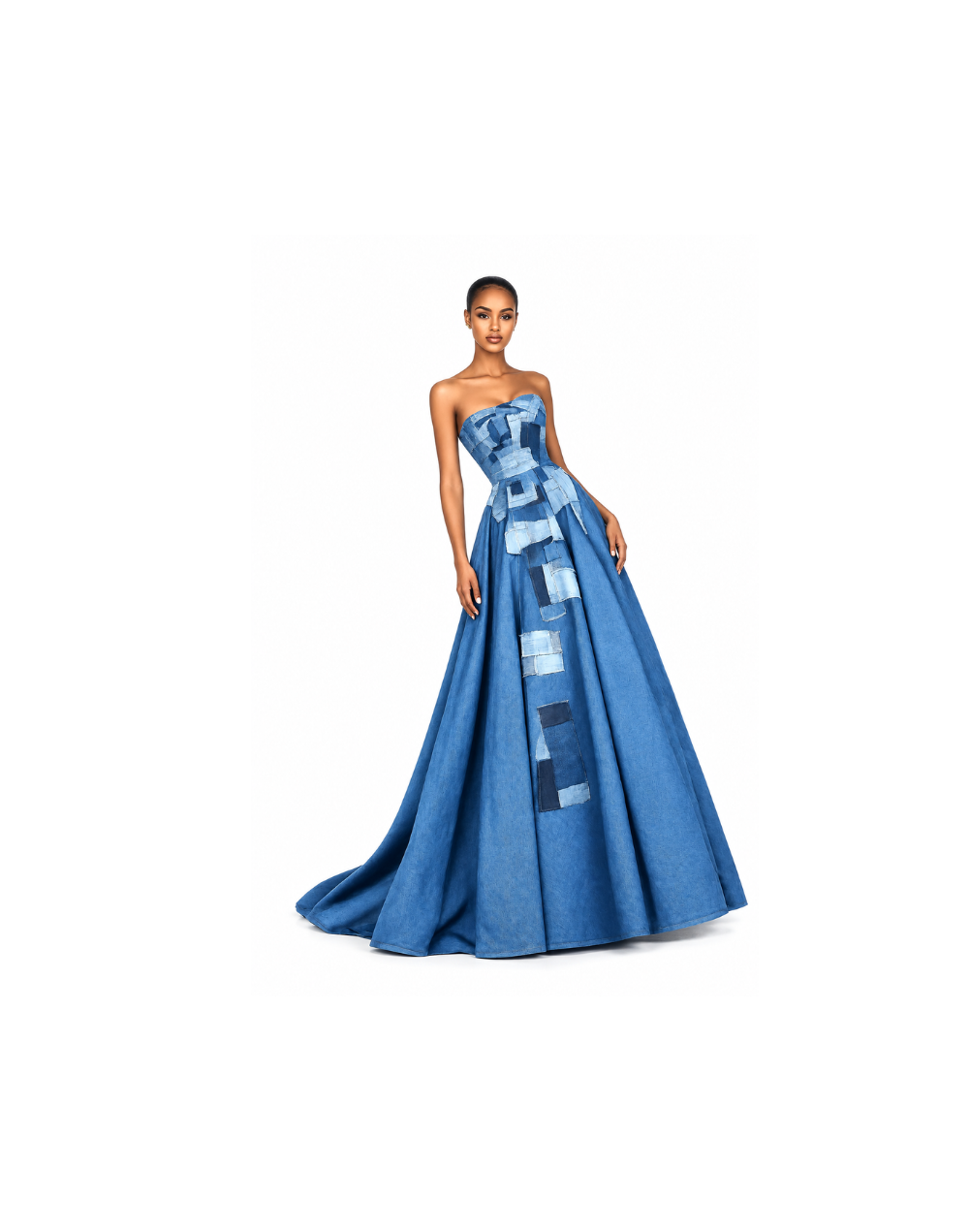 Vestido Strapless 