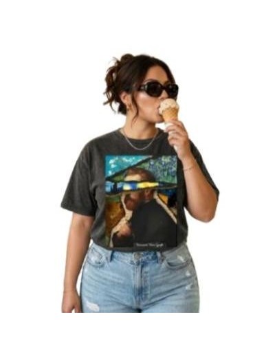 Camiseta Oversize Artística  InspirARte