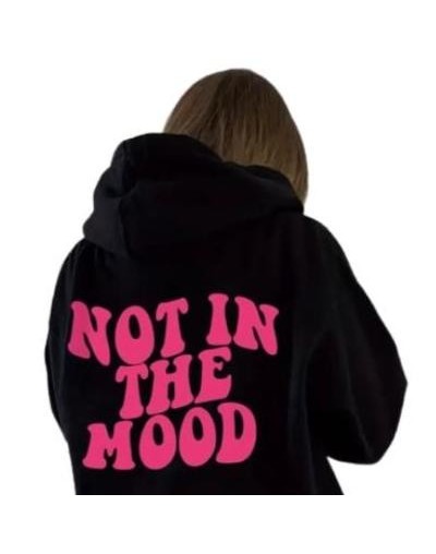 Hoodie Not In The Mood Oversize | InspirARte