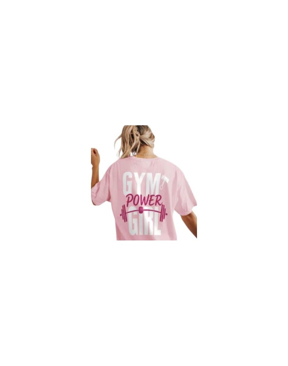Camiseta Gym Power Girl | Oversize | InspirARte