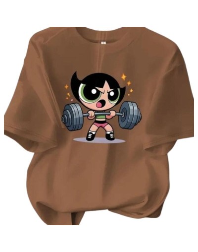 Camiseta Gym Mode Girl | Estampado Fitness | InspirARte