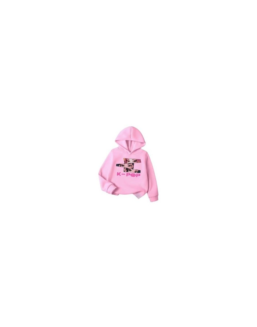 Hoodie K-Pop Pink Oversize | Estampado | InspirARte