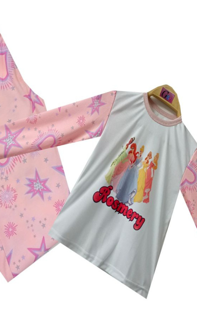 Pijama personalizada de niña