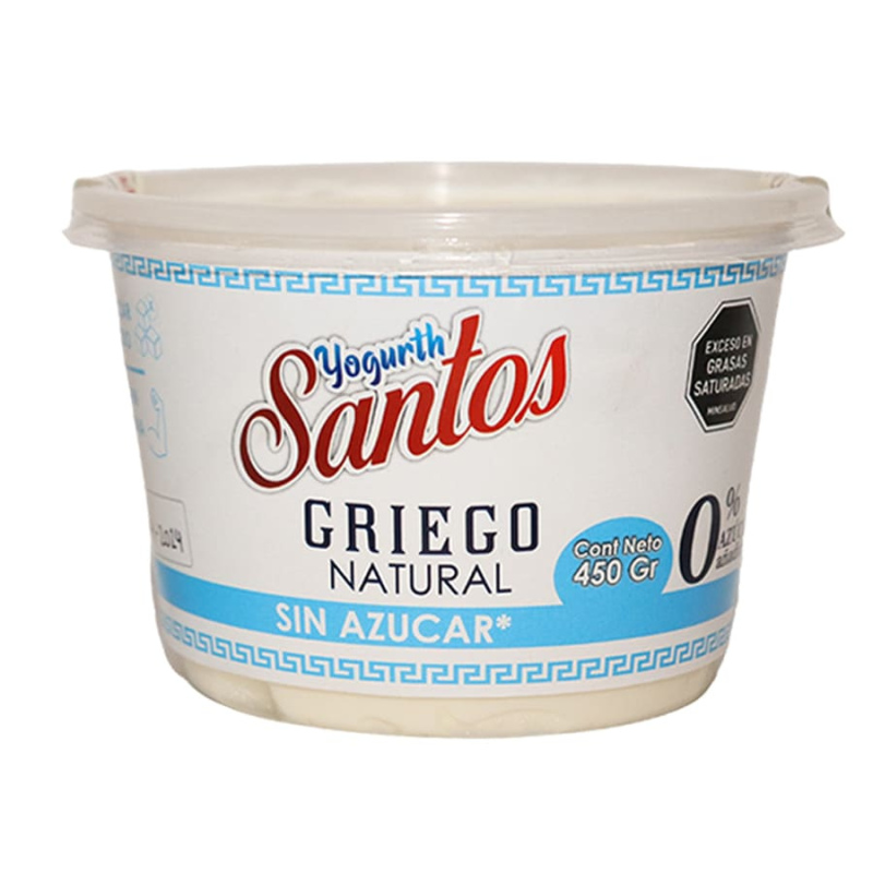 Yogurth griego santos 450g