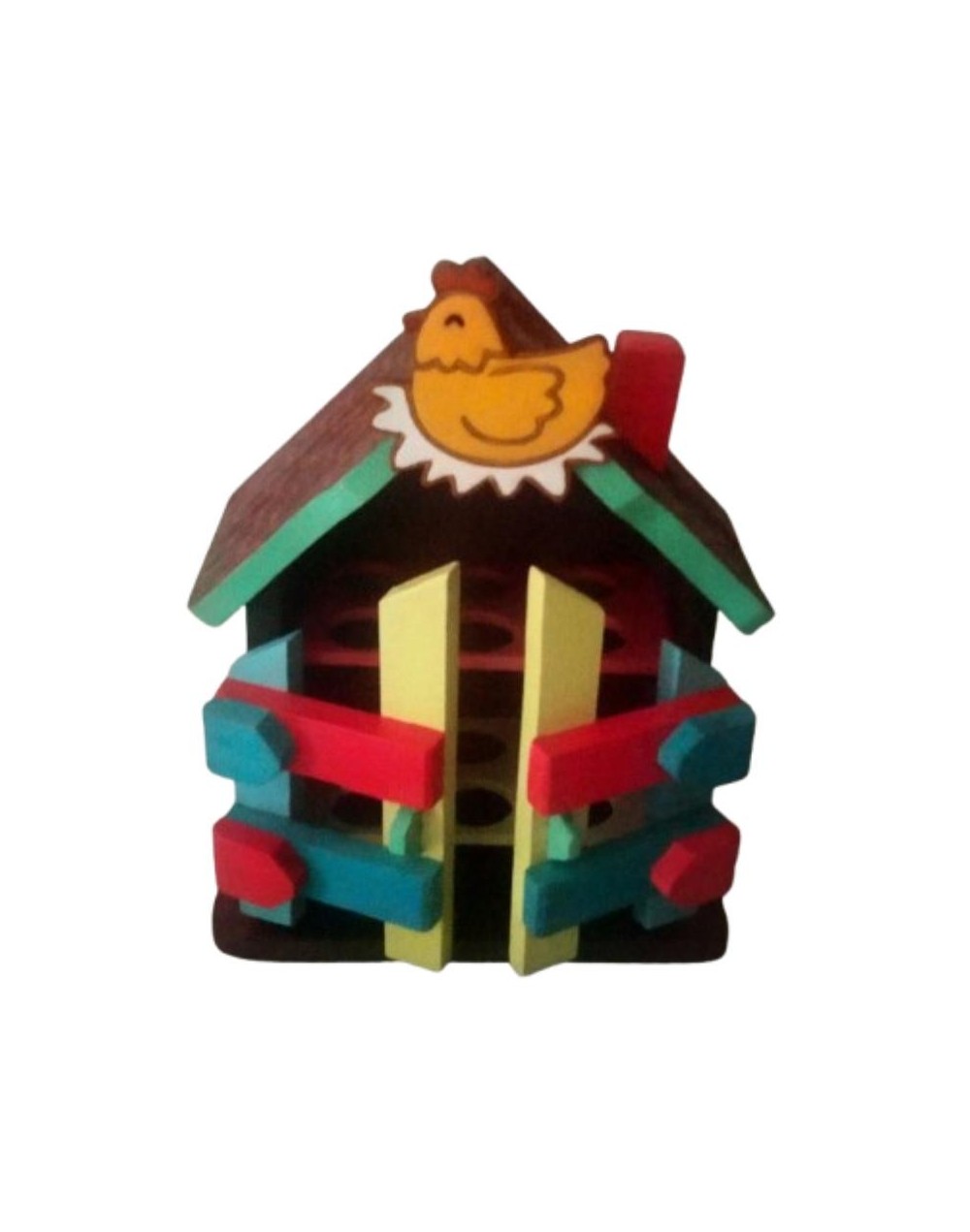 Casa para 12 huevos