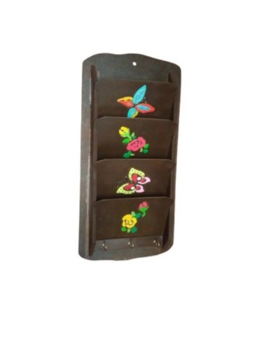Organizador de recibos, porta llaves