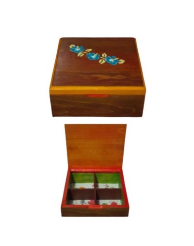 Servilletero y/o caja para bolsas de té