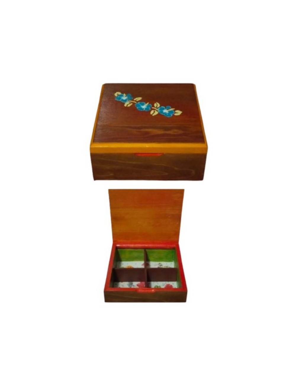 Servilletero y/o caja para bolsas de té