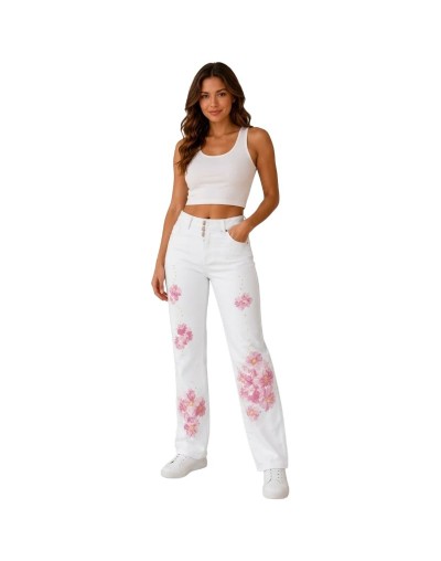 jean blanco floral