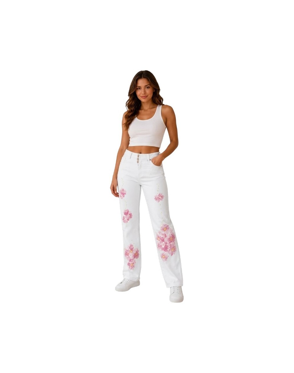 jean blanco floral