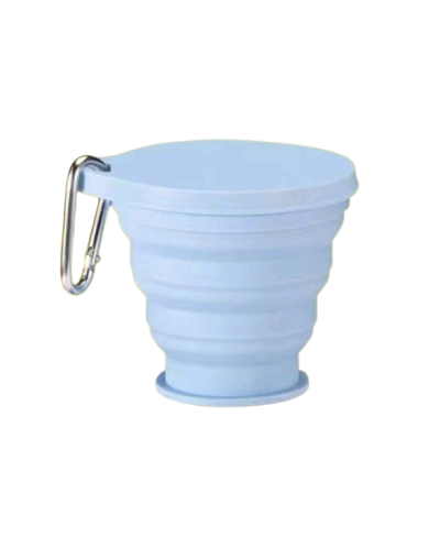 Taza de viaje plegable 