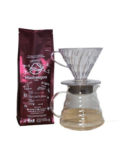 Combo Honey con V60 y server