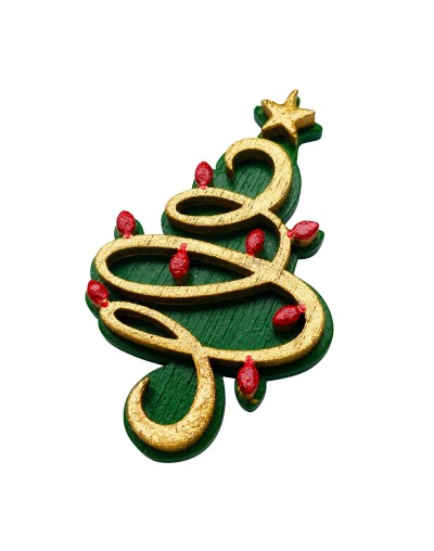 Broche árbol navideño