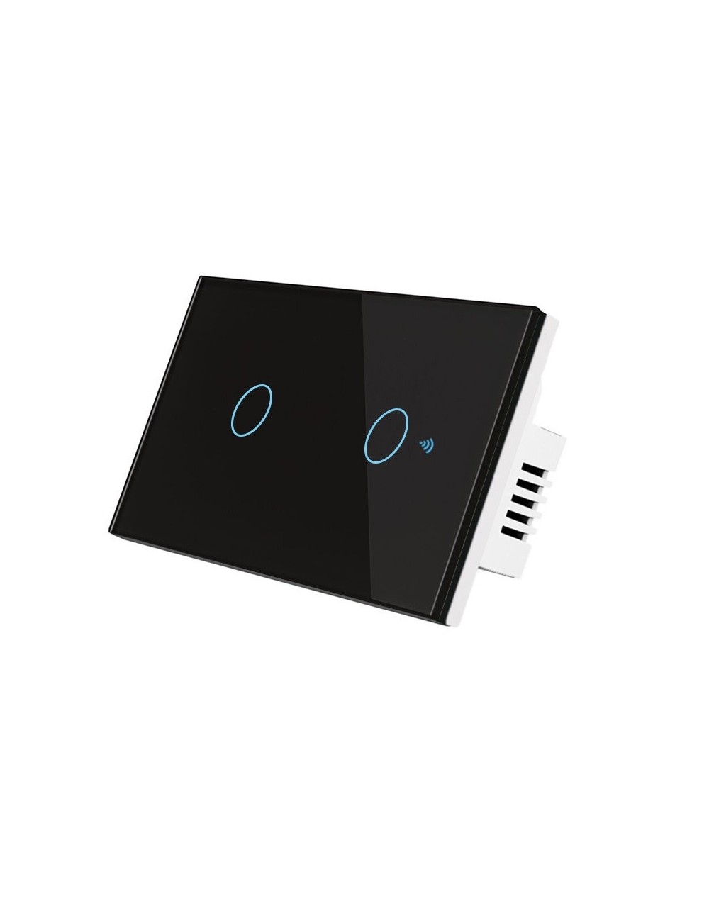 Interruptor Doble Touch WIFI y RF 433Mhz MultiControl Moes