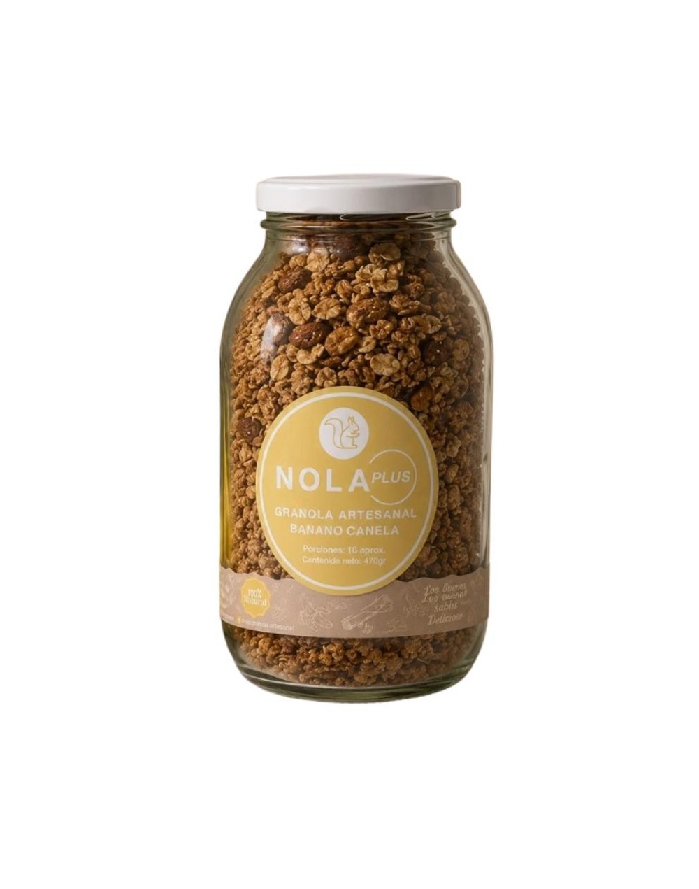 Granola Banano Canela 470 grs