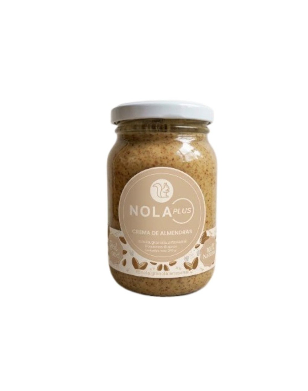 Crema de almendras 240 grs