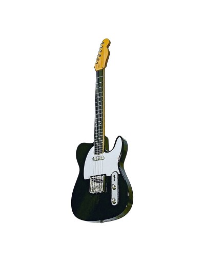mini guitarra decorativa estilo tele