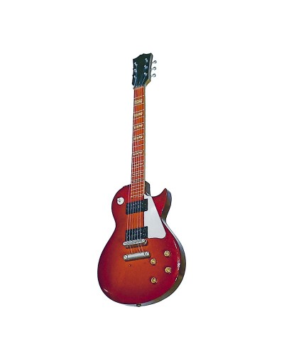 mini guitarra decorativa estilo LesPaul