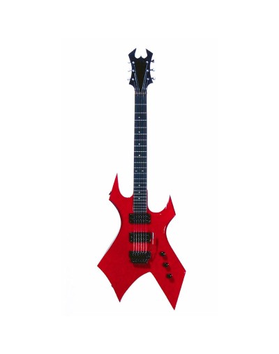 mini guitarra decorativa estilo warlock